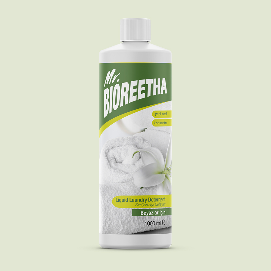 Mr.Bioreetha Beyazlar İçin Sıvı Deterjan 1000 ml